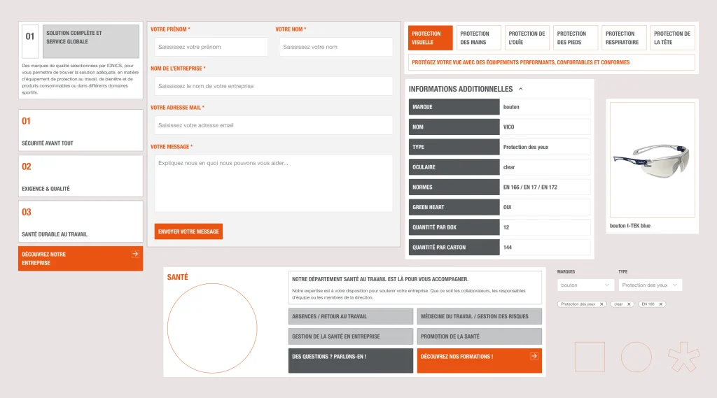 Fiche produit de la boutique Ionics